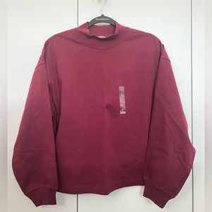 UNIQLO MockNeck LongSleeve Shirt (NWT)